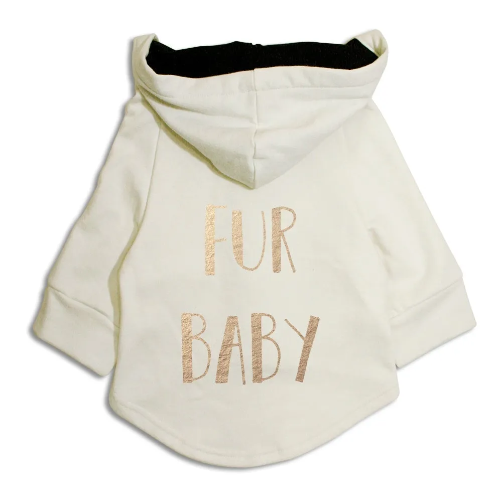 "Fur Baby" Foil Edition Dog Hoodie Jacket