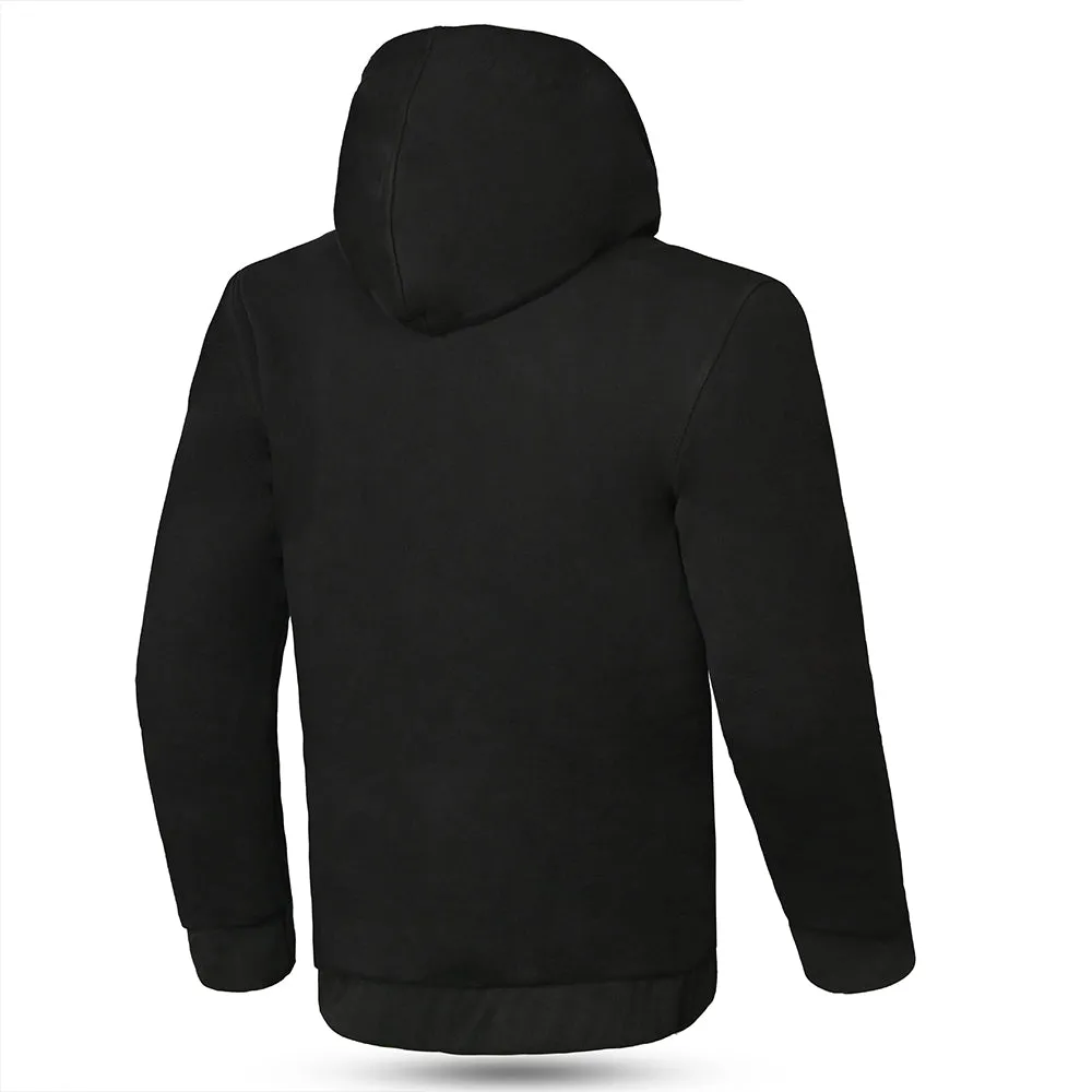 R-TECH Route 91 Motorbike Touring Hoodie Black Red