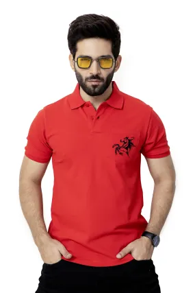 Red Pocket Polo - A20 - MP0016R