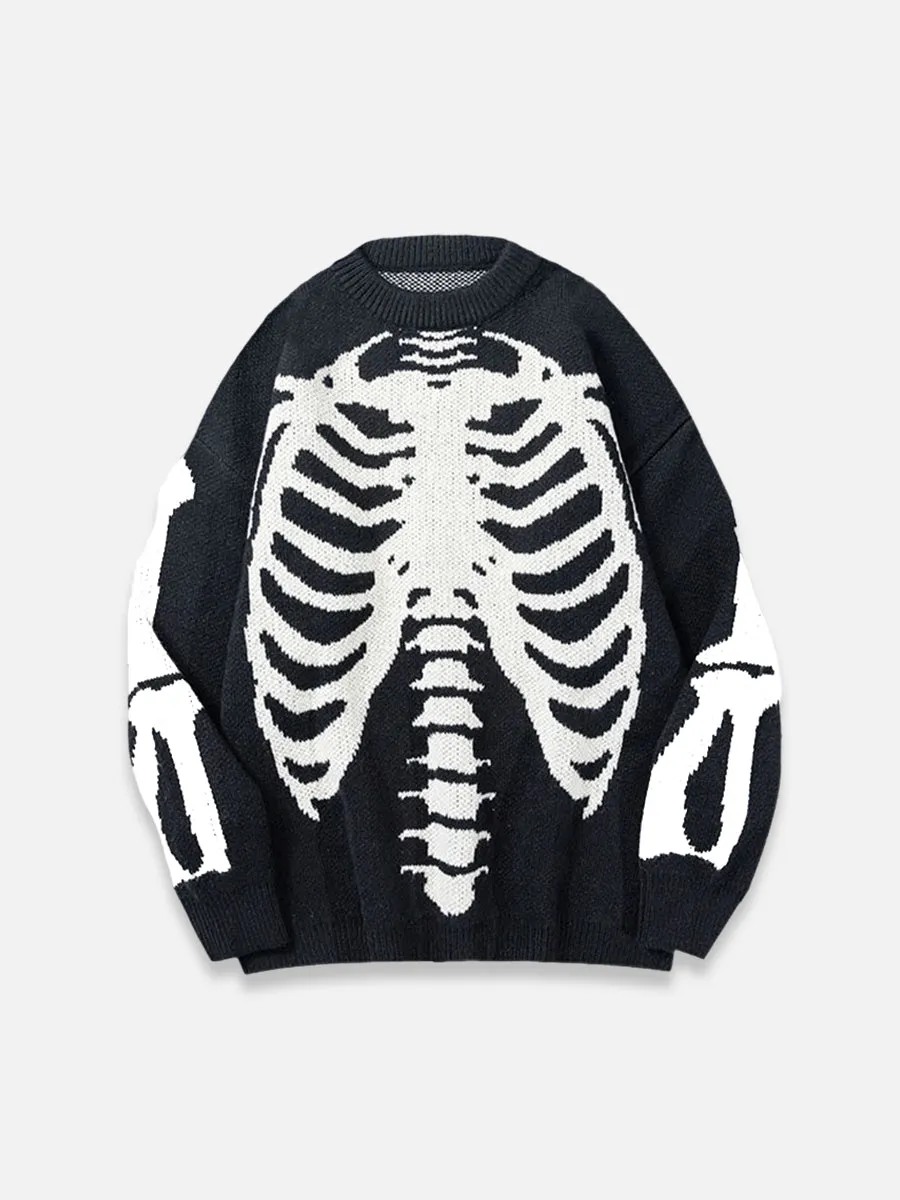 RIBCAGE KNIT SWEATER