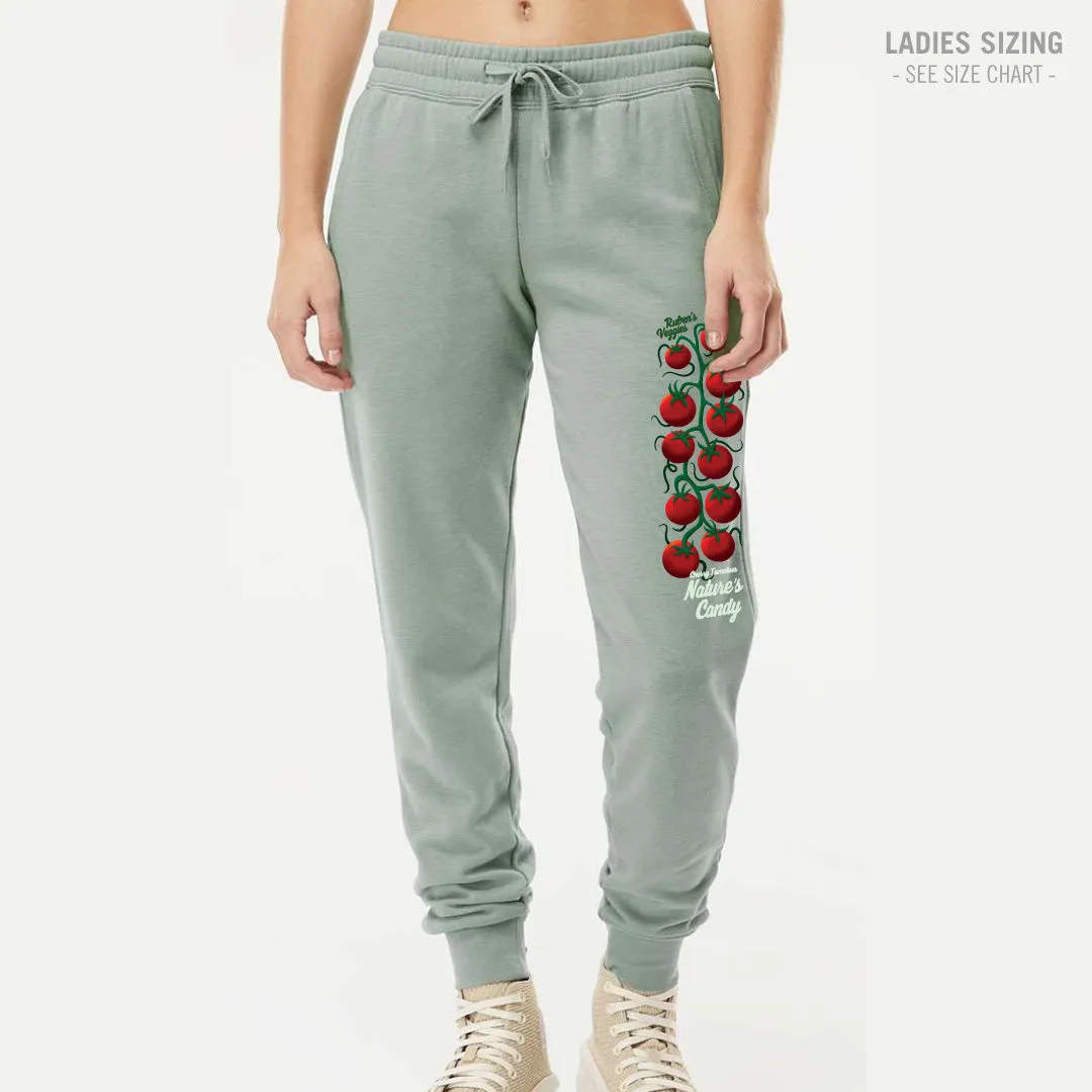 Ruben's Veggies Cherry Tomato Ladies Premium Joggers (RVT003-PRM20PNT)