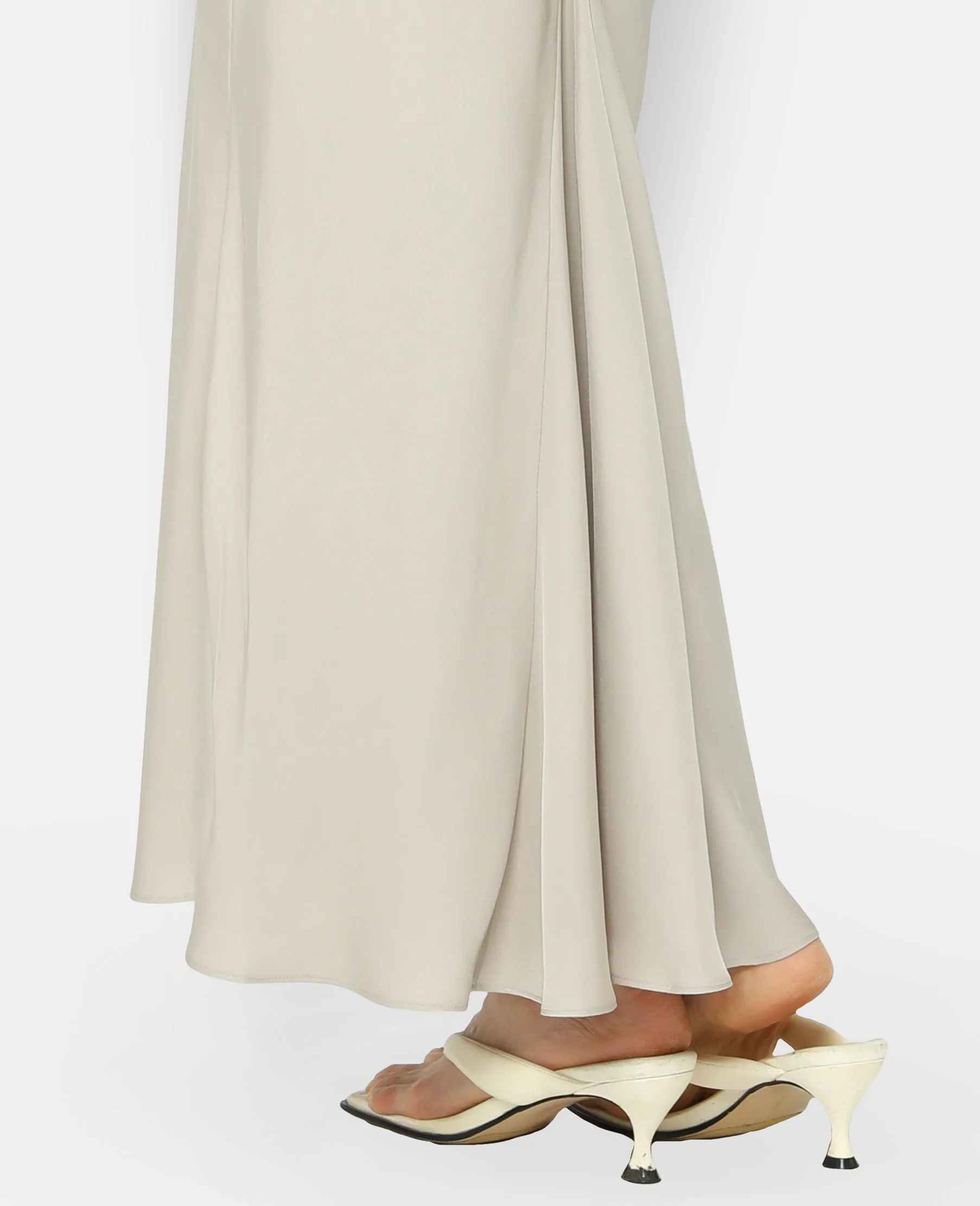 Silk Bias Cut Maxi Skirt