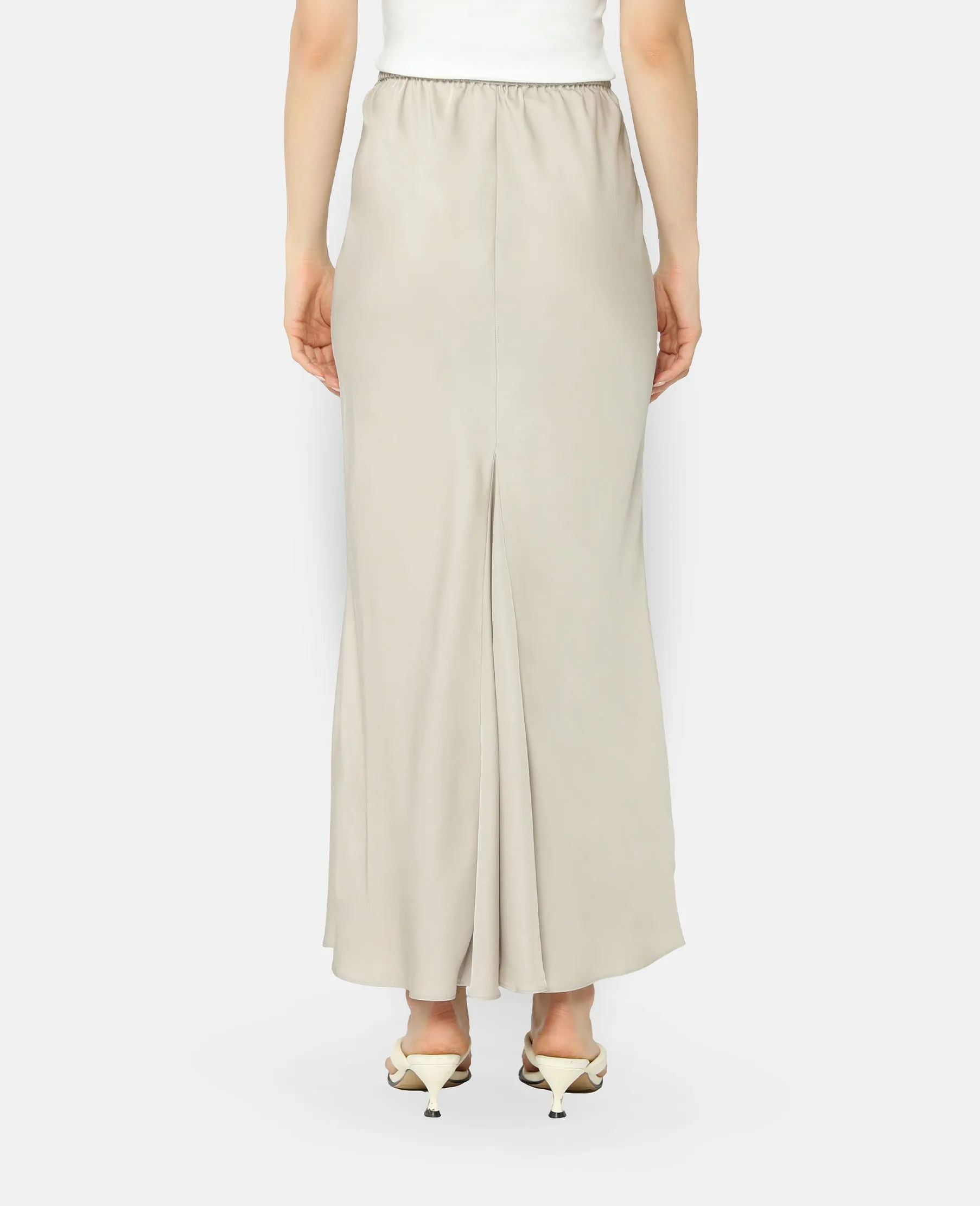 Silk Bias Cut Maxi Skirt