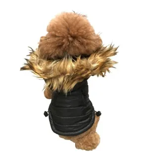 Ski Bunny Puffer Coat - Black