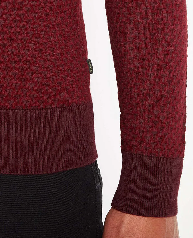 Slim Fit Merino Wool-Blend Crew Neck Sweater