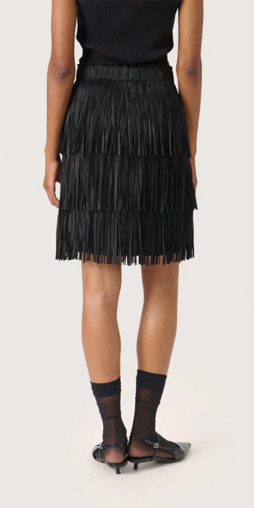 Soaked Fringe Skirt