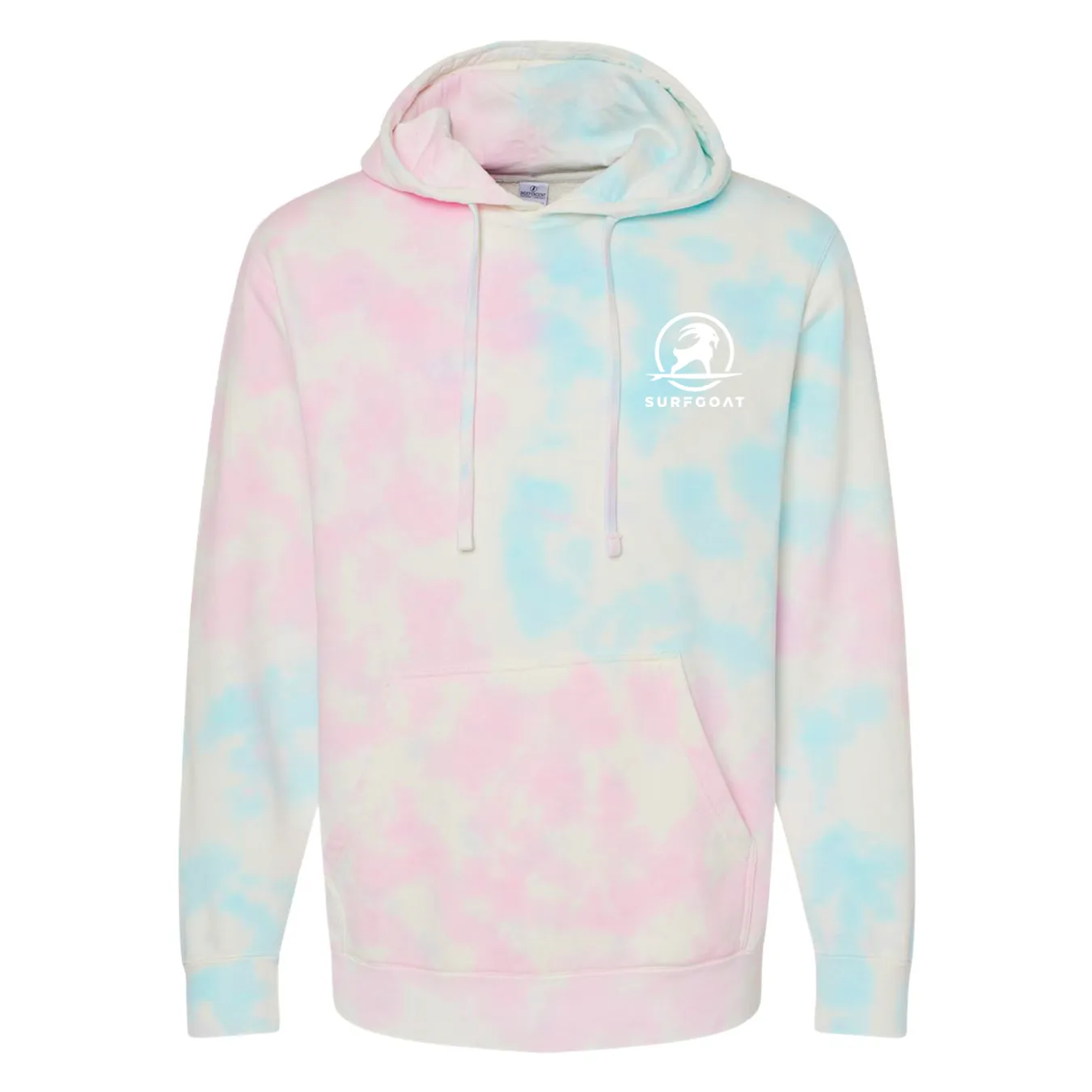 SURFGOAT "Goodie" Pullover Hoodie - ADULT LUXE Midweight (Cotton Candy)