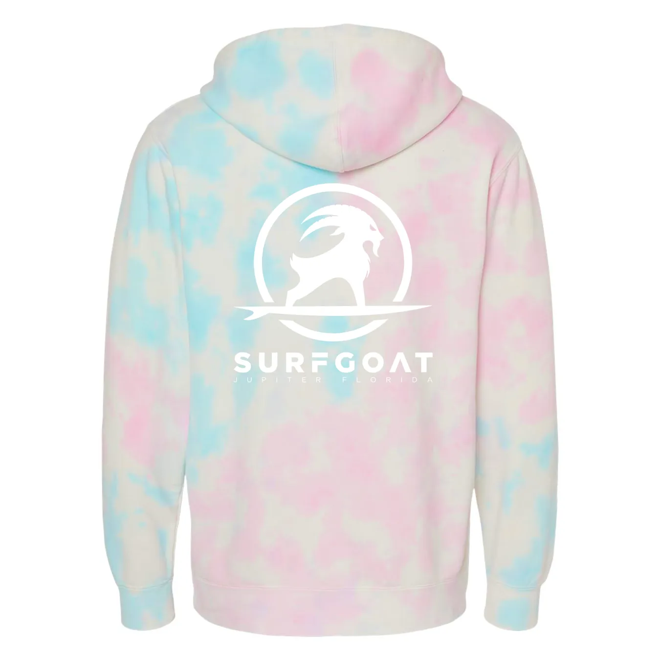 SURFGOAT "Goodie" Pullover Hoodie - ADULT LUXE Midweight (Cotton Candy)