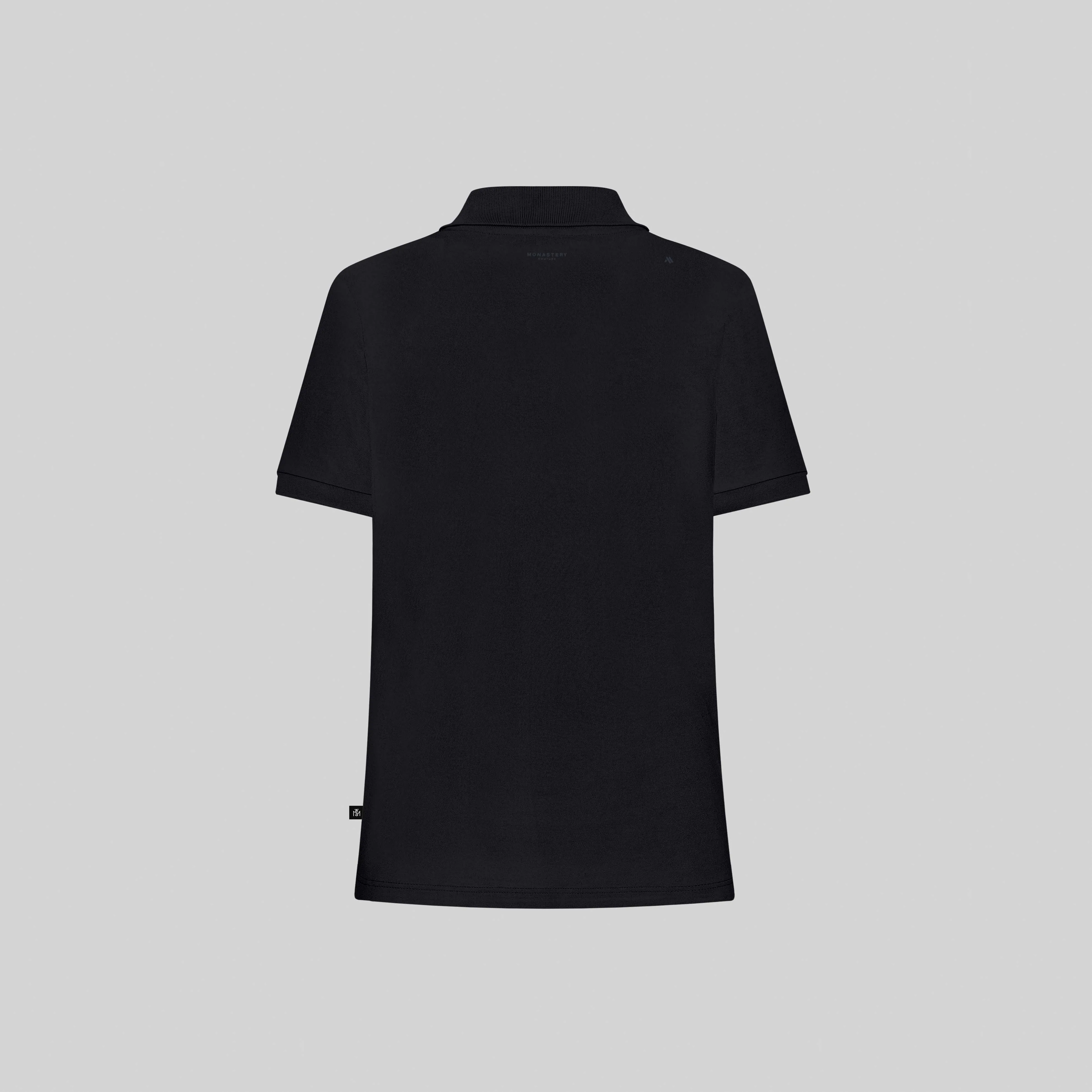 SUZUKA T-SHIRT POLO BLACK