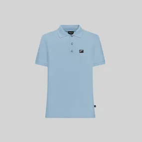 SUZUKA T-SHIRT POLO FADED DENIM