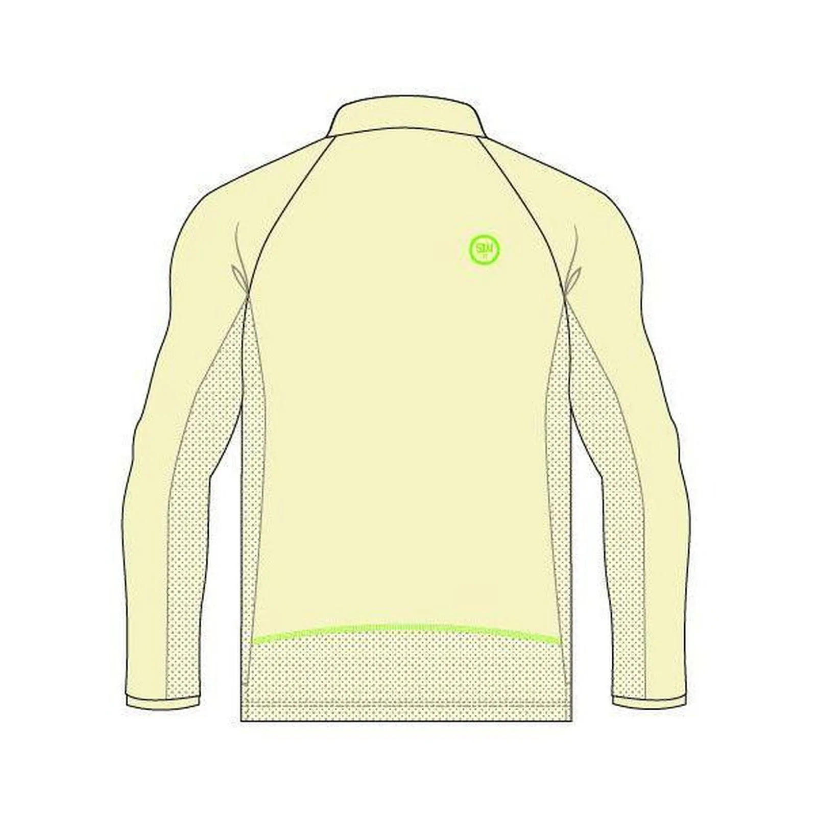 SW23 Long Sleeve Elite Polo - White