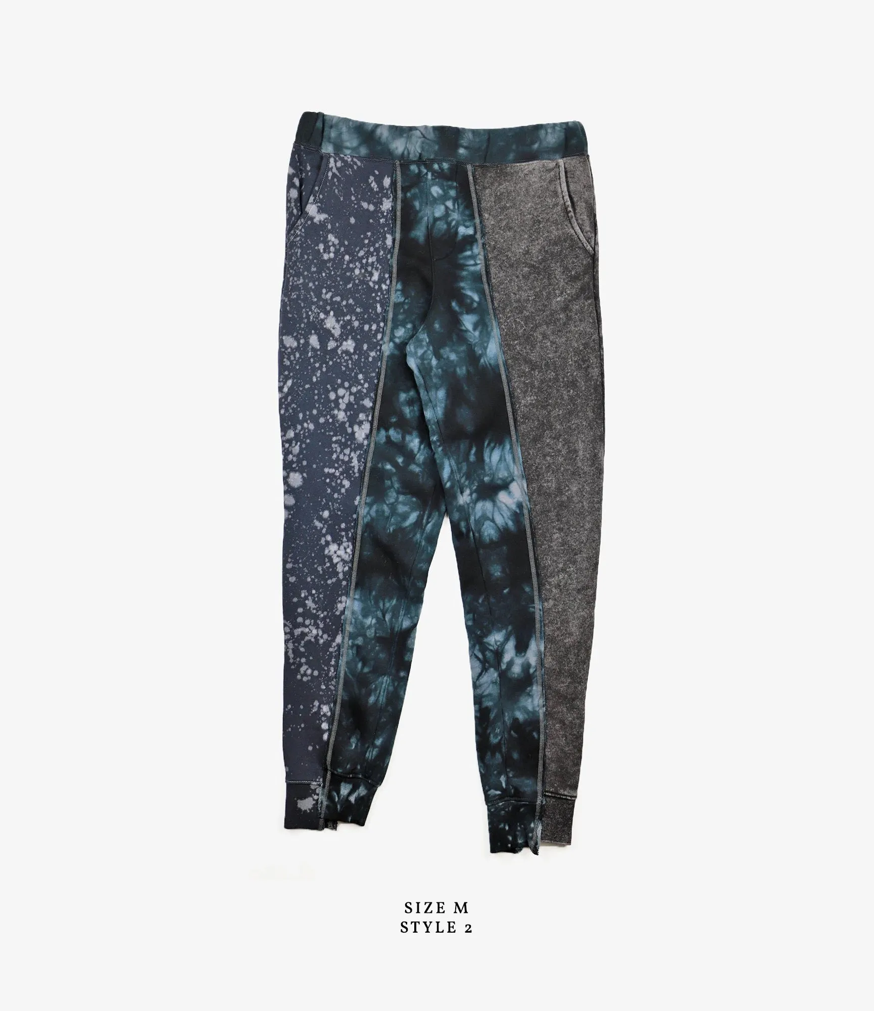 Sweat Pant – Black/White Mishmash