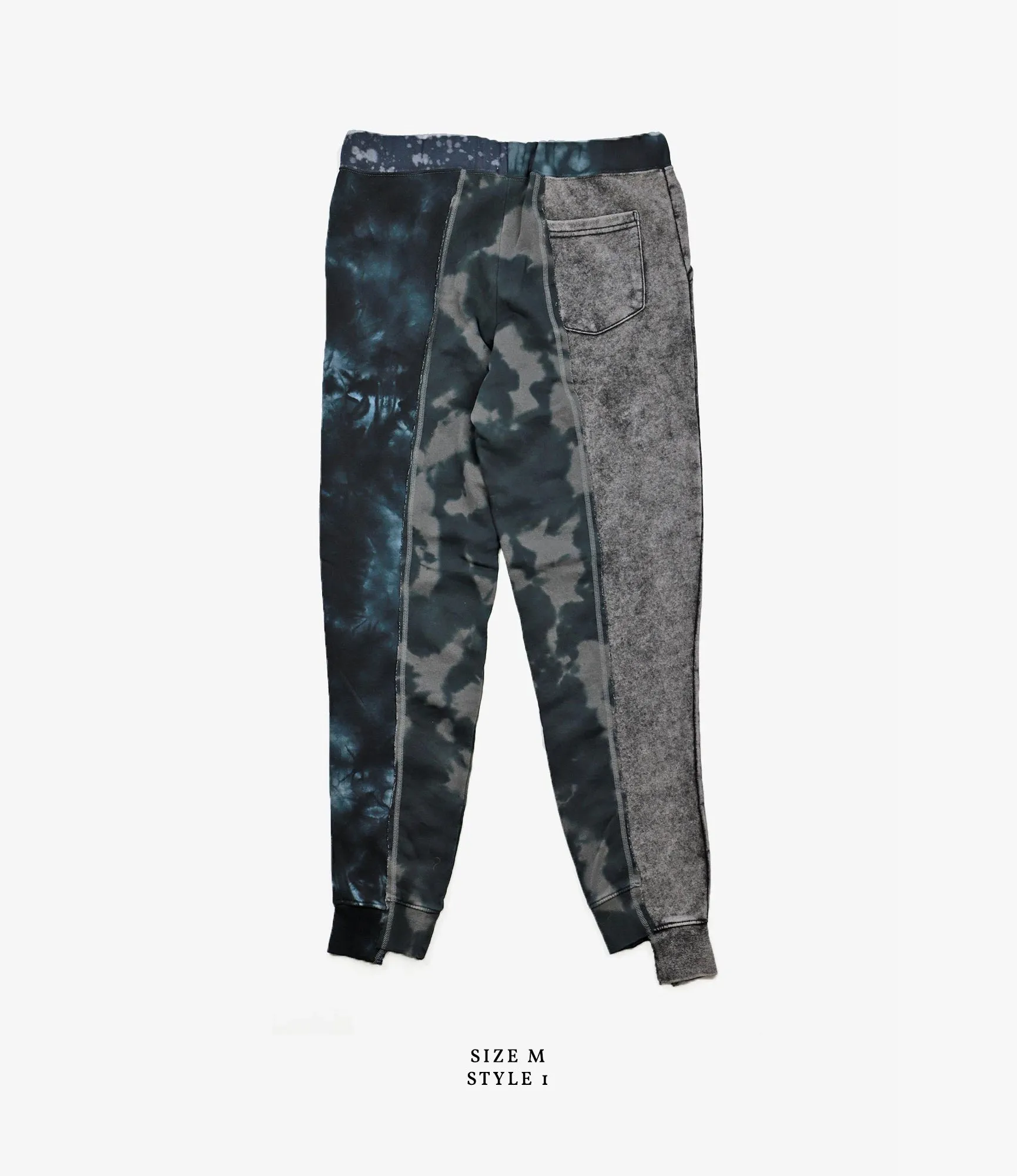 Sweat Pant – Black/White Mishmash