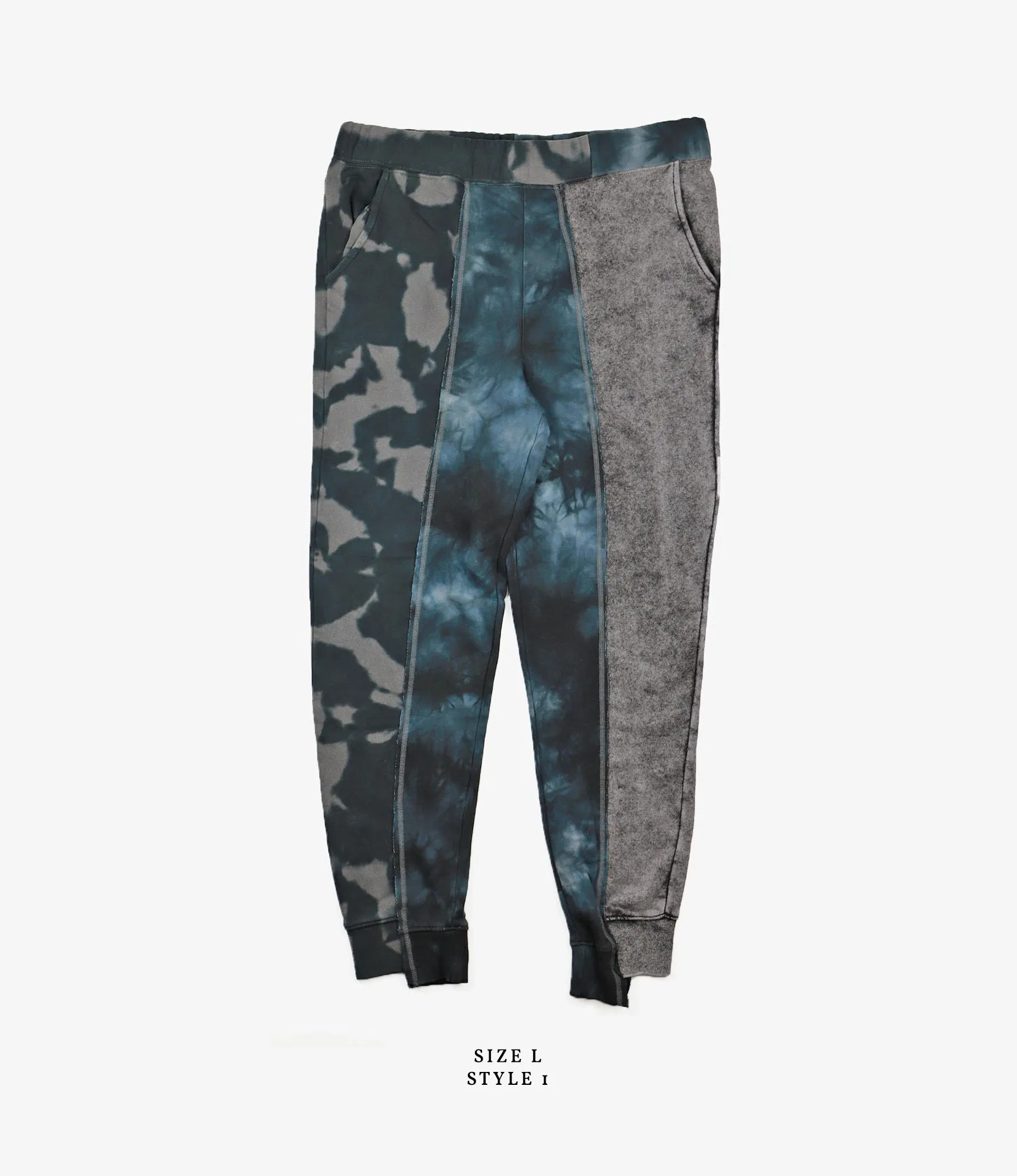 Sweat Pant – Black/White Mishmash