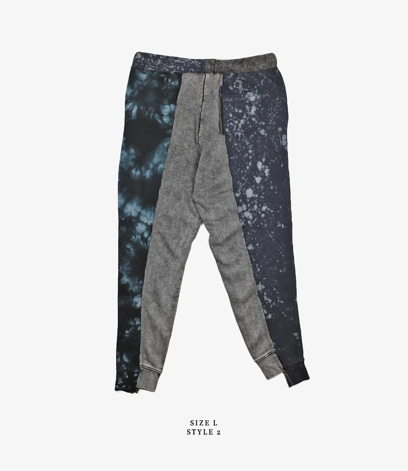 Sweat Pant – Black/White Mishmash