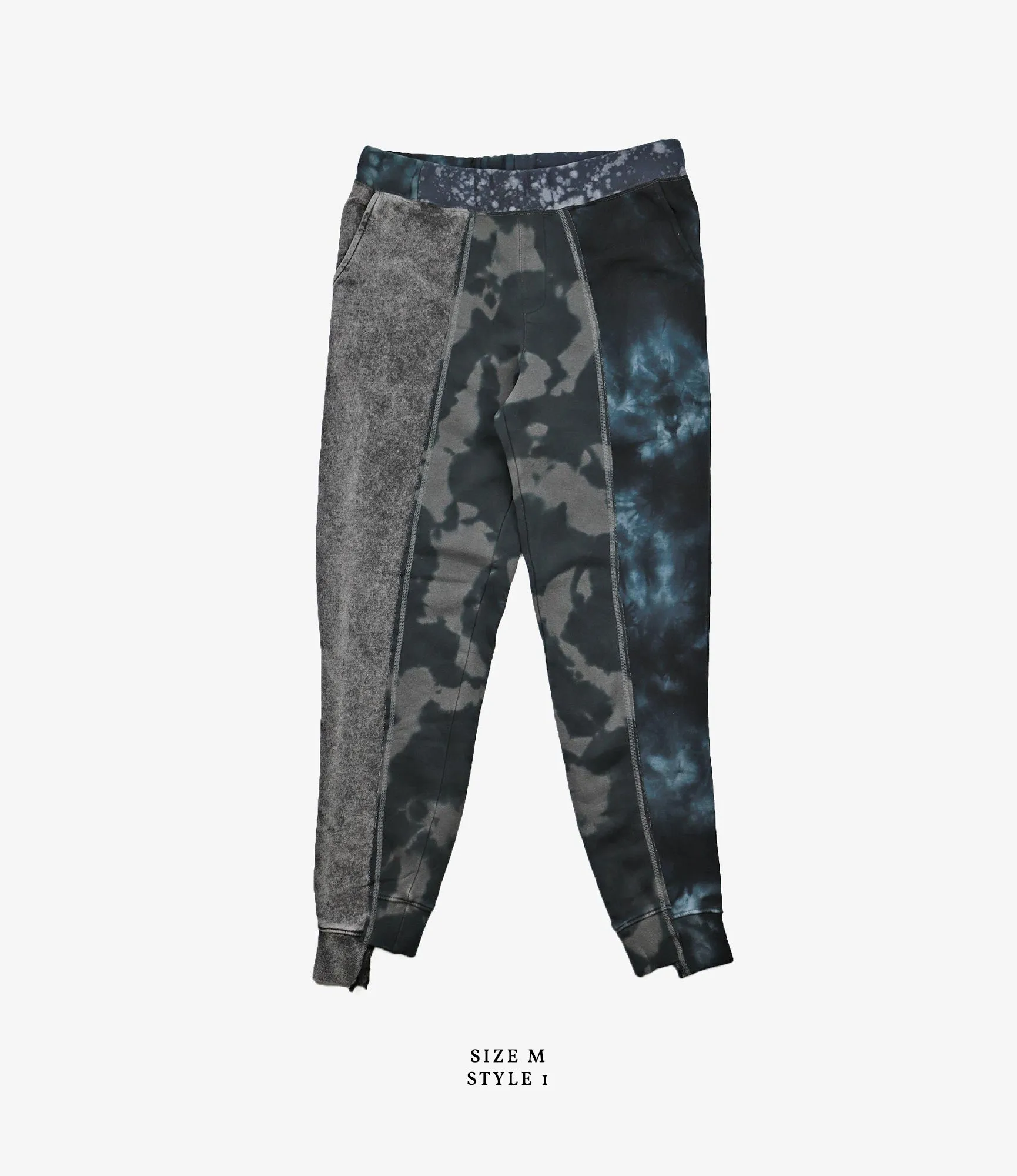 Sweat Pant – Black/White Mishmash