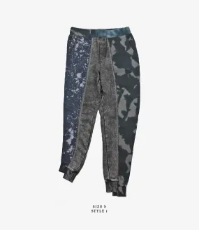 Sweat Pant – Black/White Mishmash