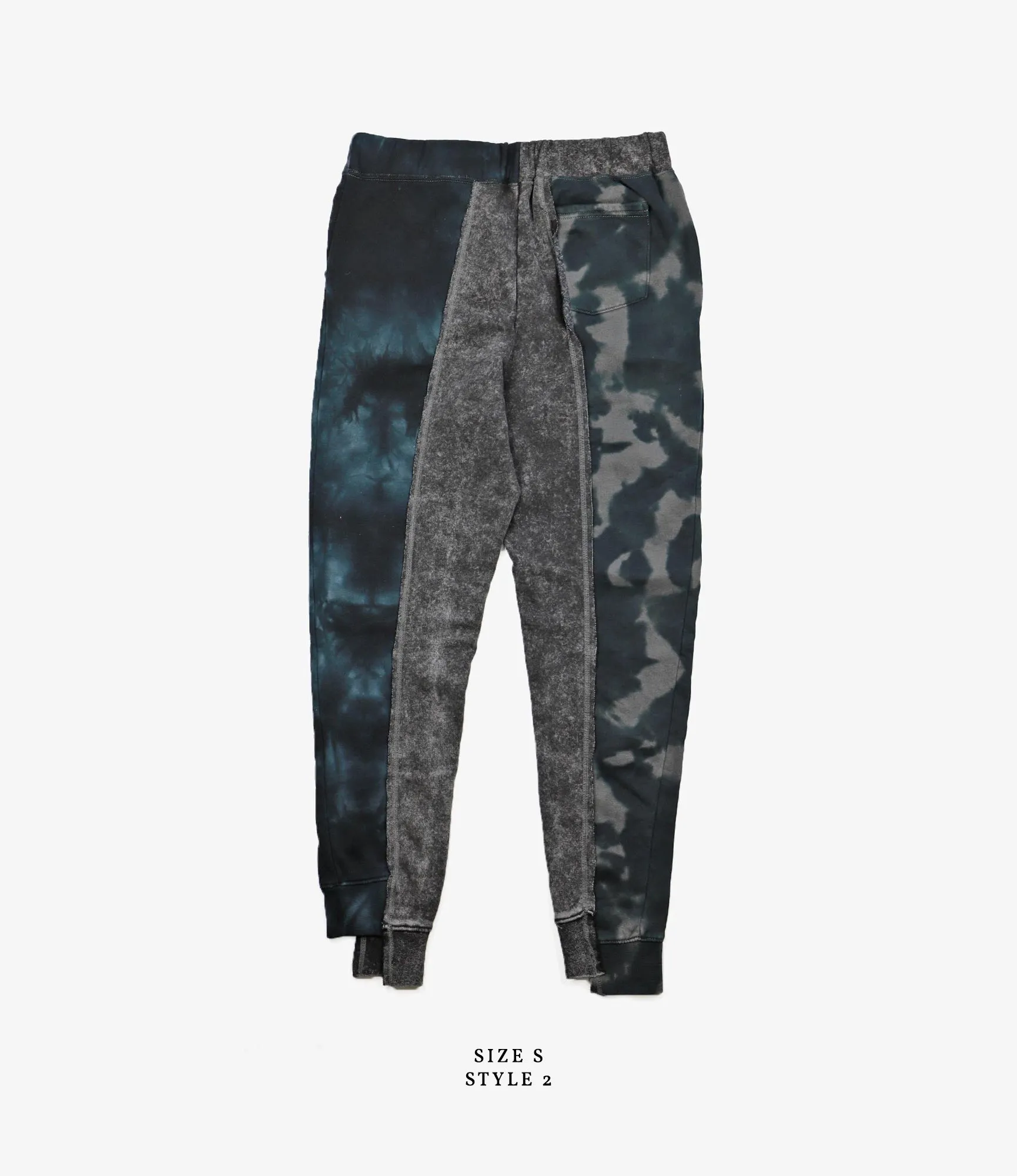 Sweat Pant – Black/White Mishmash