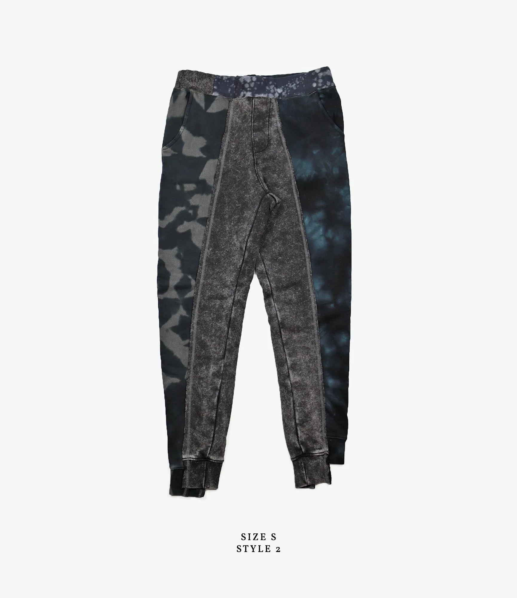 Sweat Pant – Black/White Mishmash