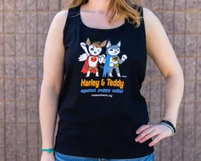 Tank Top (Ladies) - Superheroes Against Puppy Mills