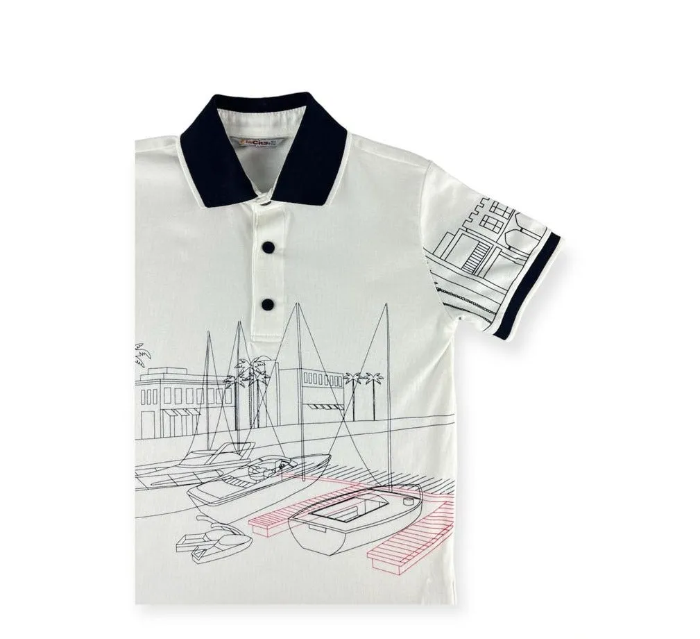 The Architect ! Boys Polo Shirt