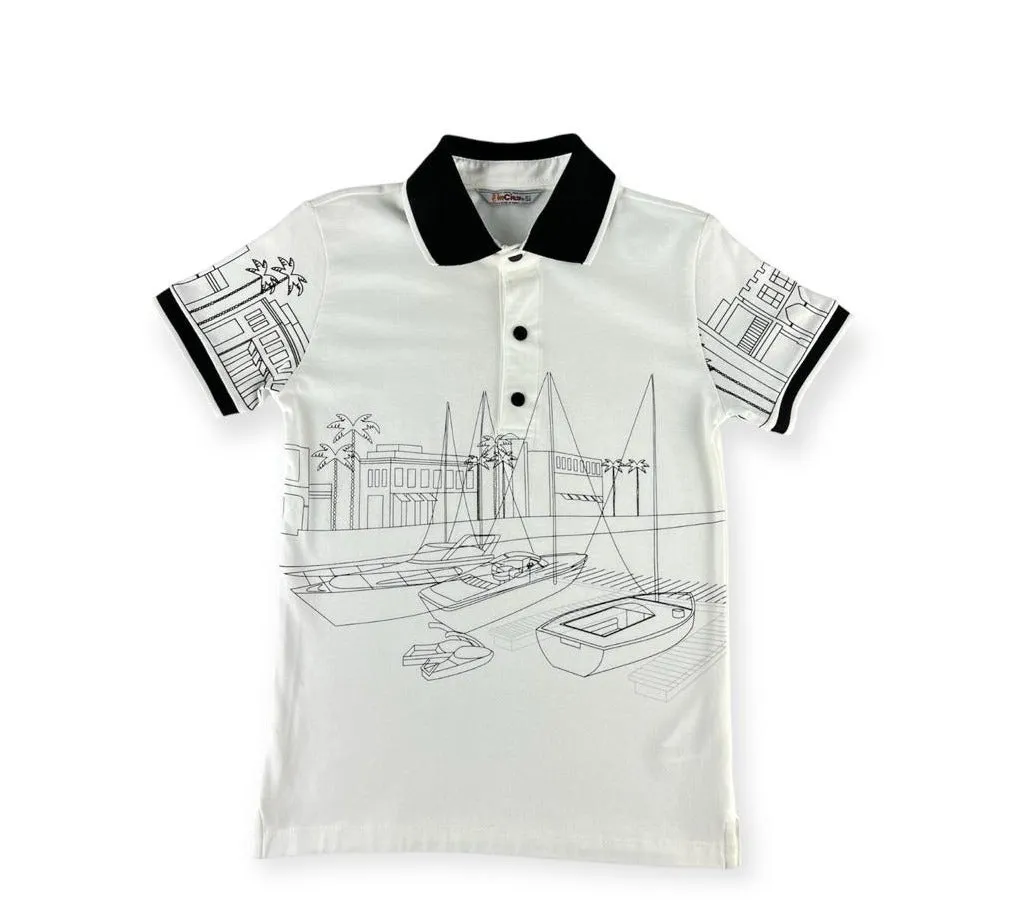 The Architect ! Boys Polo Shirt