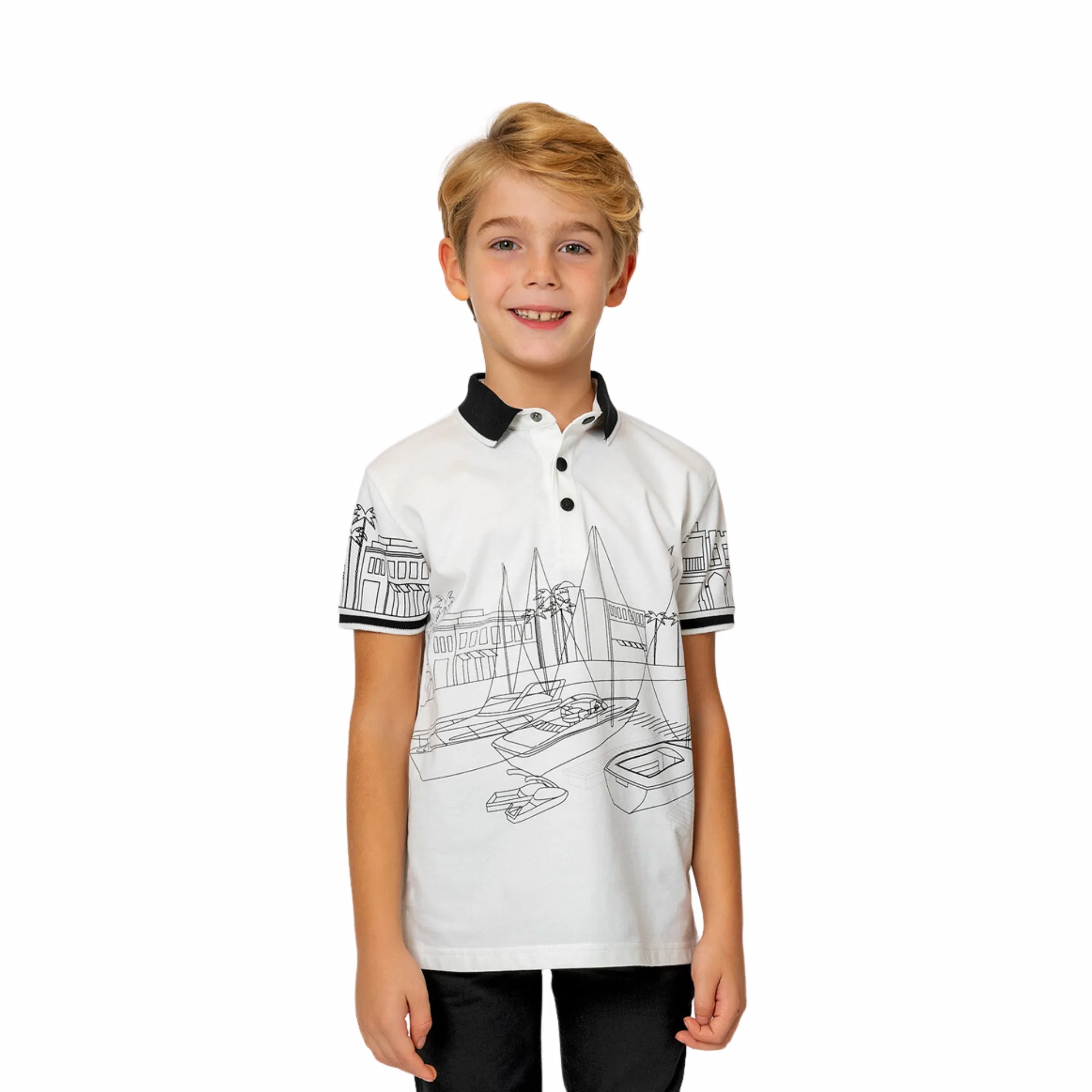 The Architect ! Boys Polo Shirt