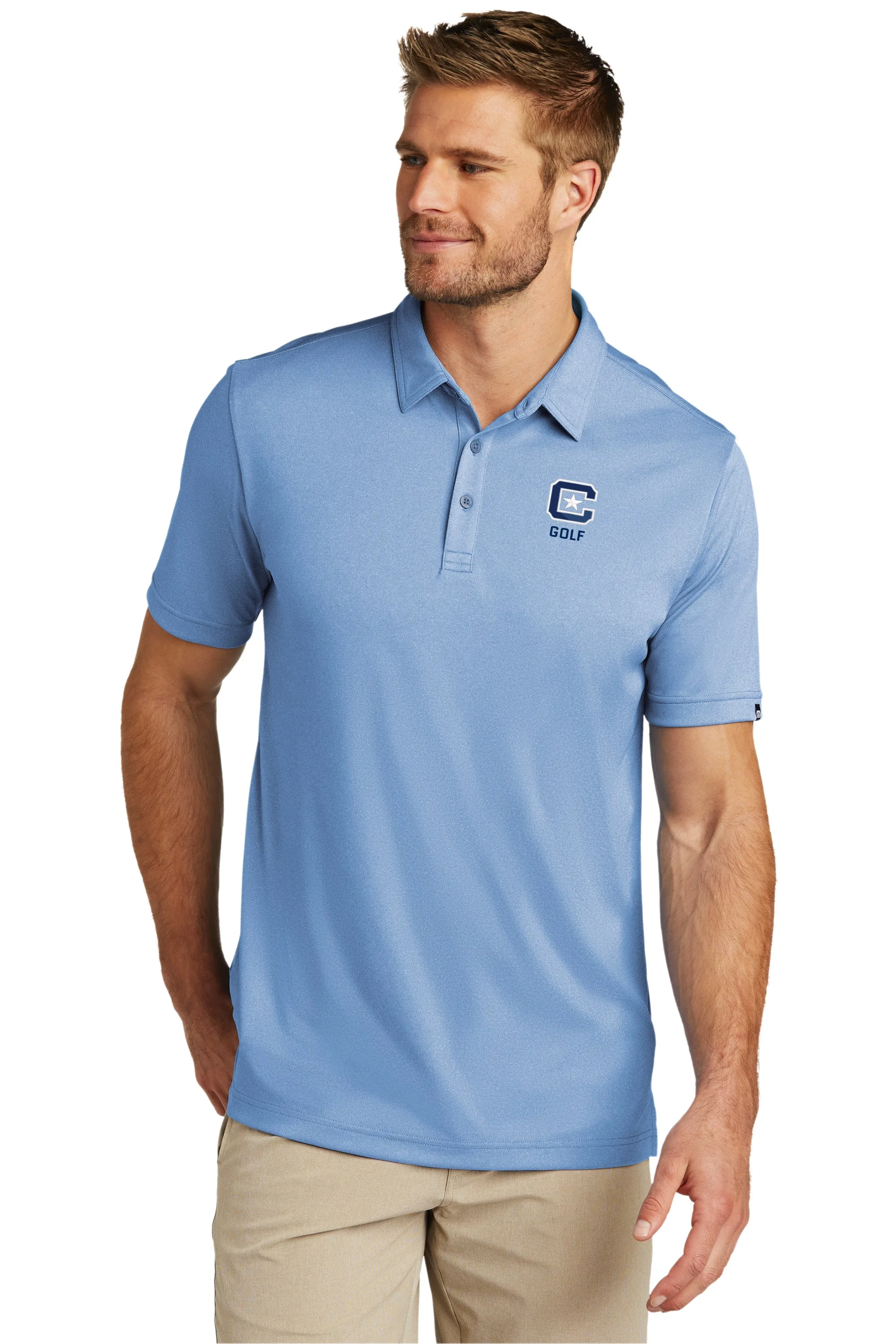 The Citadel, C Star, Club Sport - Men's Golf, TravisMathew Performance Polo Shirt