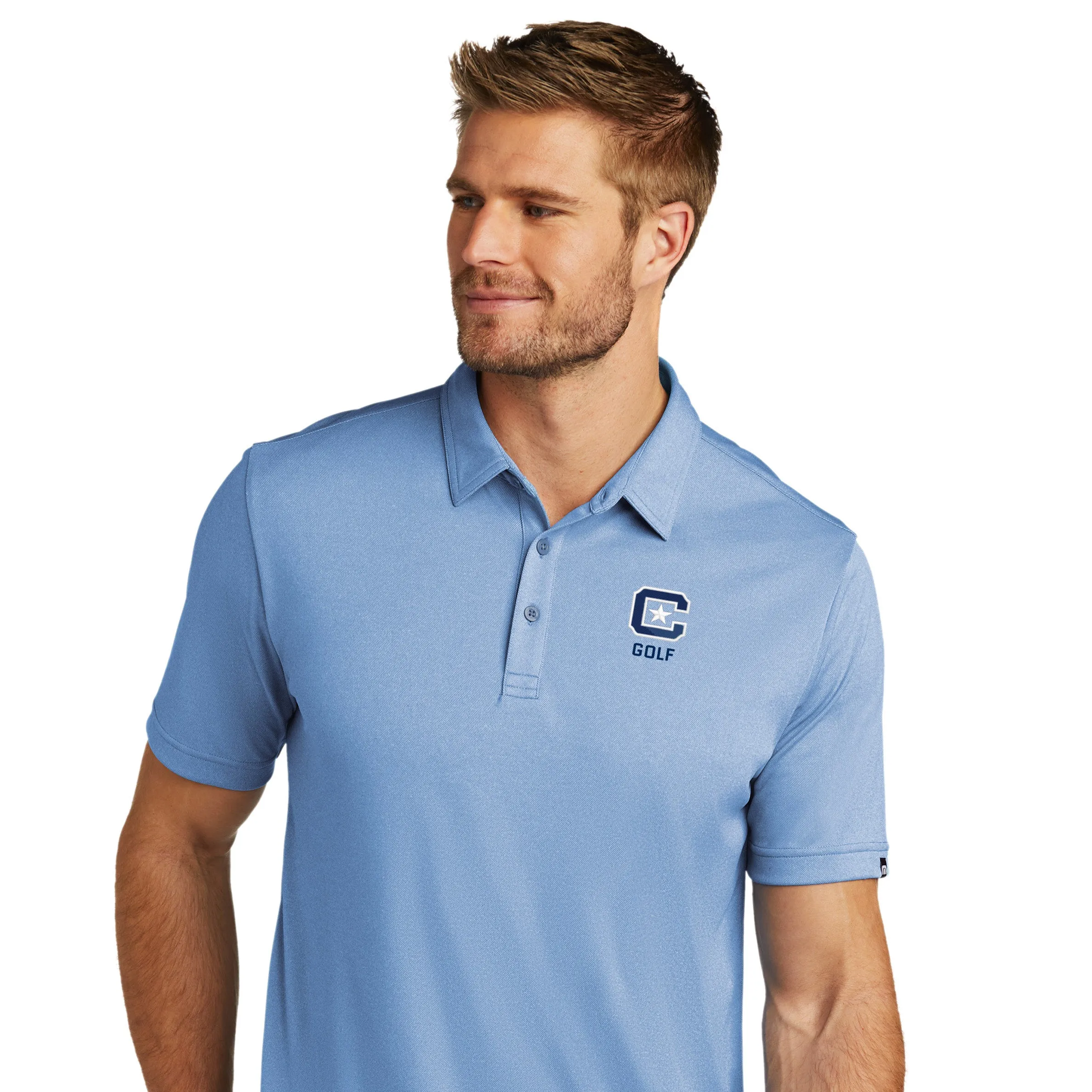 The Citadel, C Star, Club Sport - Men's Golf, TravisMathew Performance Polo Shirt