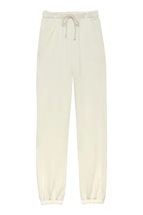 The Eco Terry Sweatpants, Creme