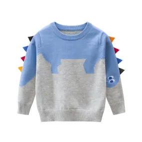 Toddler Boy's Casual Cartoon Sweater