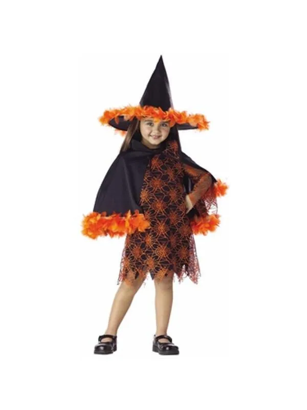 Toddler Orange Witch Costume