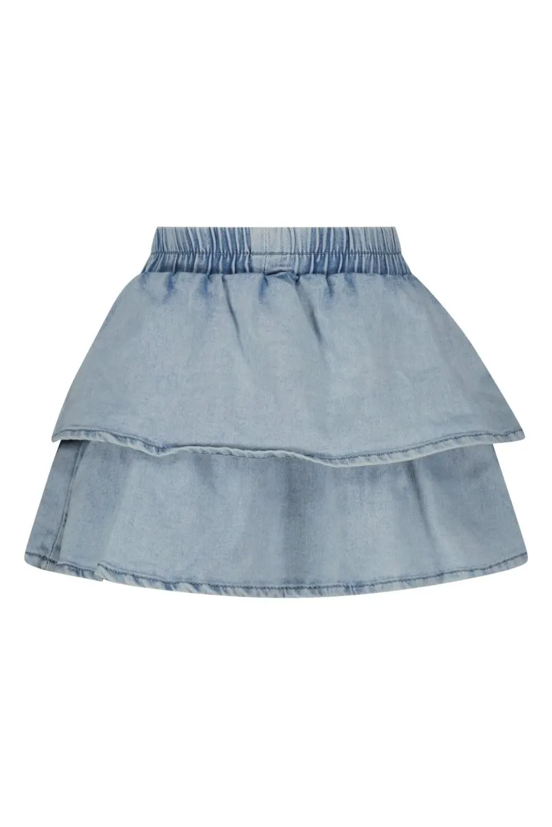 TOEDY layered skirt Denim