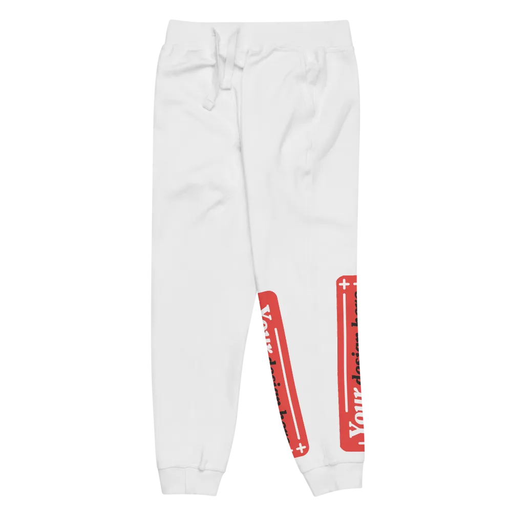 Unisex fleece sweatpants