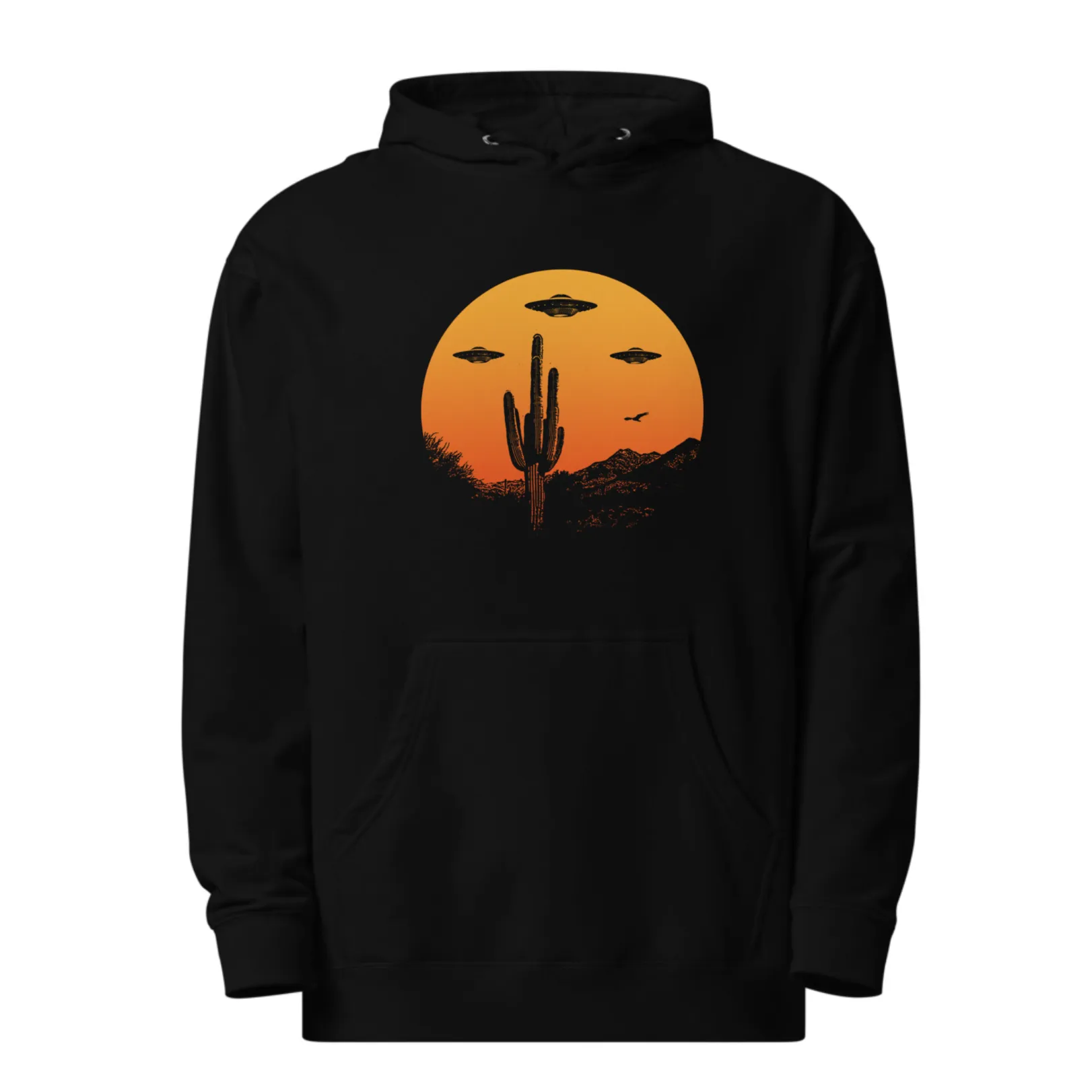 Unisex UFO Country Midweight Pullover Hoodie