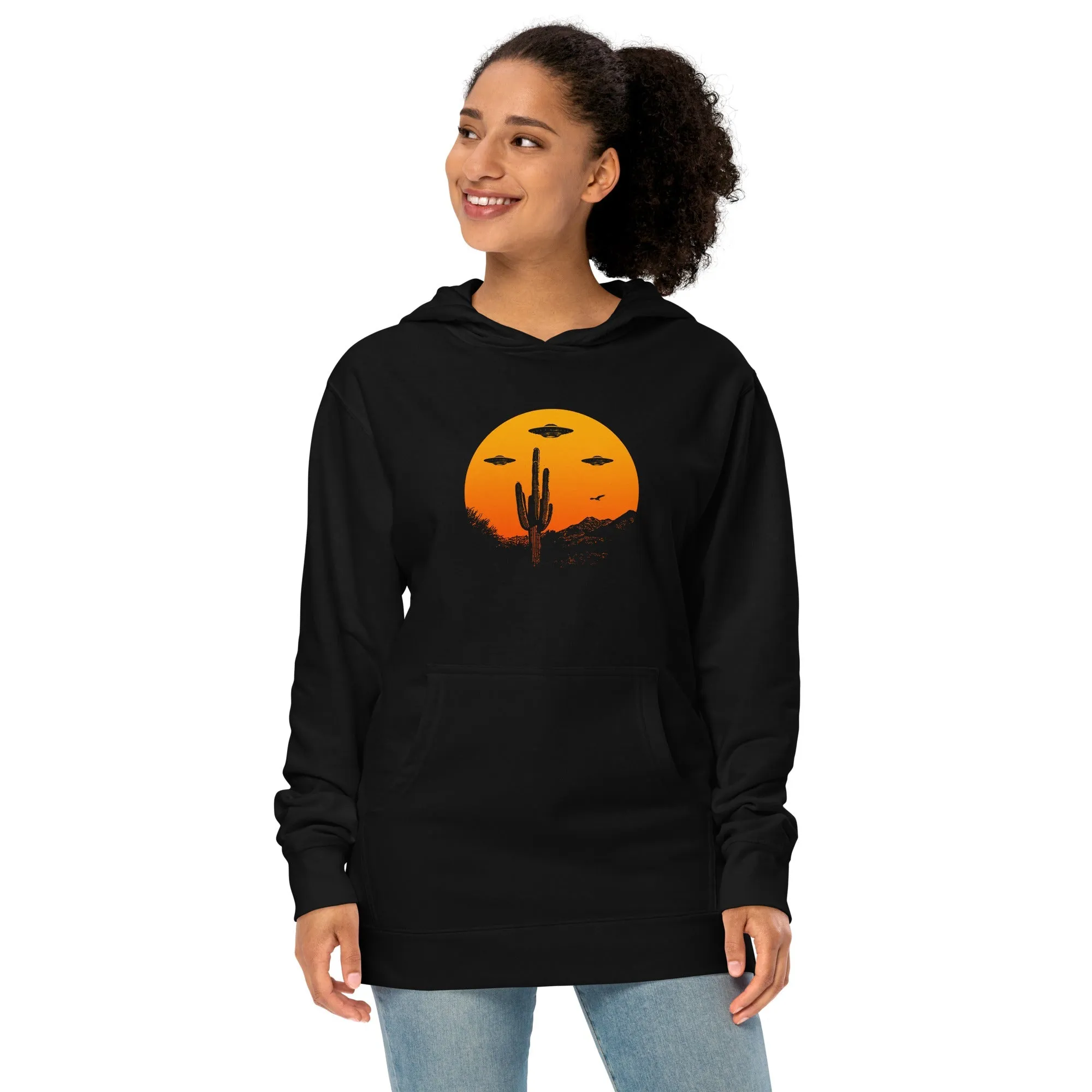 Unisex UFO Country Midweight Pullover Hoodie