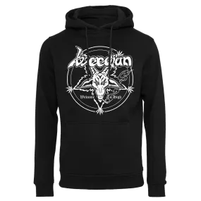 Weedian - Welcome To High White Logo Pullover Hoodie - Black