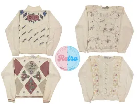 Winter Blooms Y2K Knit Mix: 6 Sweaters