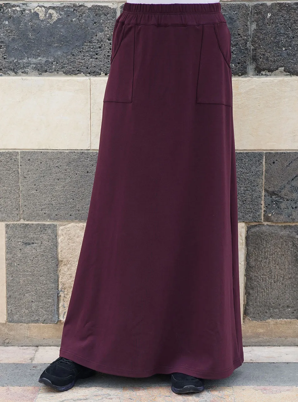 Winter Fitwalking Maxi Skirt