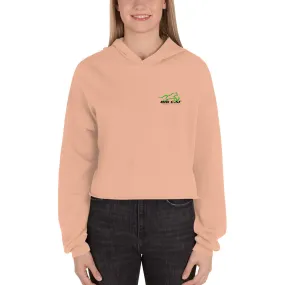 WOMEN'S PEACH CROPPED HOODIE - APPAREL | BIG CAT® PREMIUM ELECTRIC BICYCLES