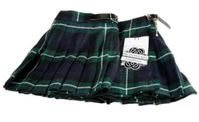 Wool Mini Kilted Skirt - Lamont