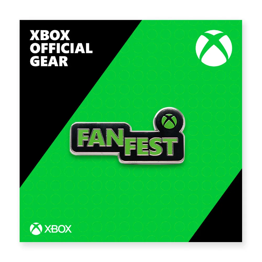 Xbox FanFest Wordmark Pin